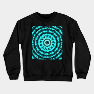 Modern futuristic circular pattern Crewneck Sweatshirt